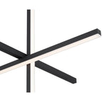 Access Lighting 52065LEDD-BL/ACR Black Led Pendant Image 3