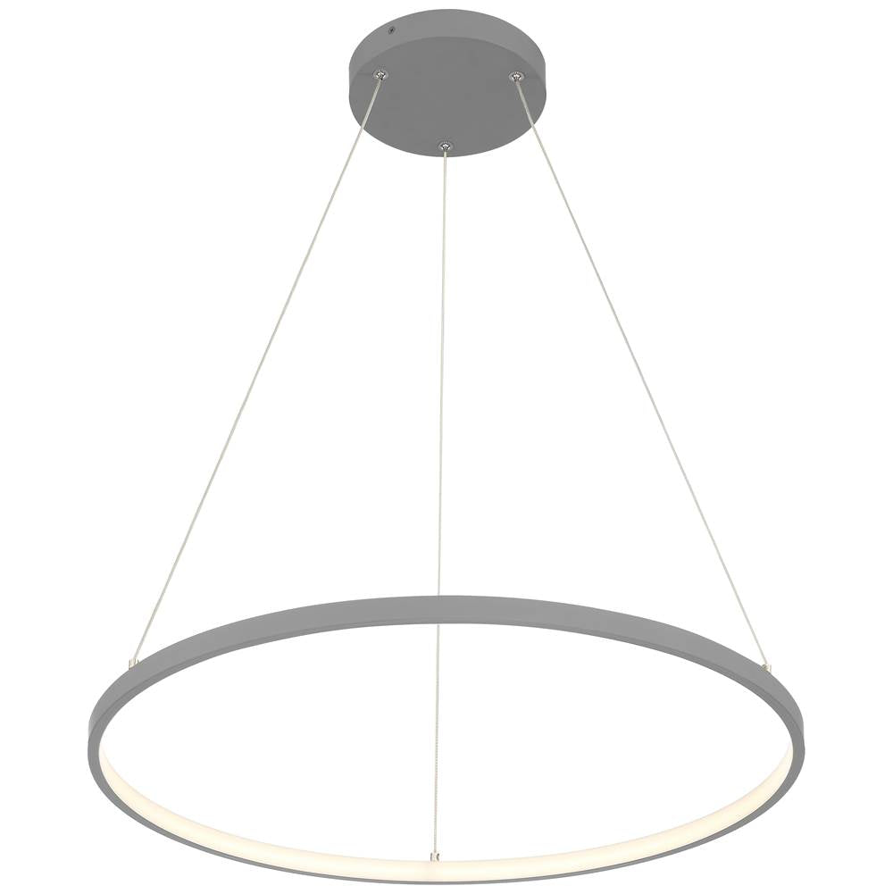 Access Lighting 52068LEDD-GRY/ACR Gray Dual Voltage Led Pendant Image 3