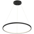 Access Lighting 52068LEDD-MBL/ACR Matte Black Dual Voltage Led Pendant Image 3