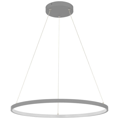 Access Lighting 52069LEDD-GRY/ACR Gray Dual Voltage Led Pendant Image 1