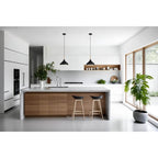 Access Lighting 52086-BL/WGN Black 1 Light Pendant Image 4