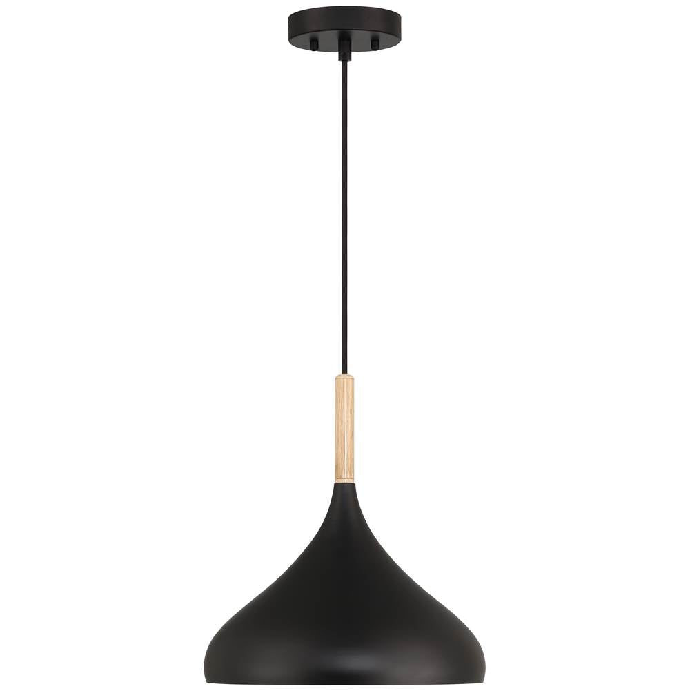 Access Lighting 52086-BL/WGN Black 1 Light Pendant Image 6