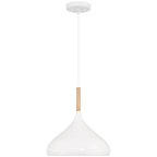 Access Lighting 52086-WH/WGN White 1 Light Pendant Image 5