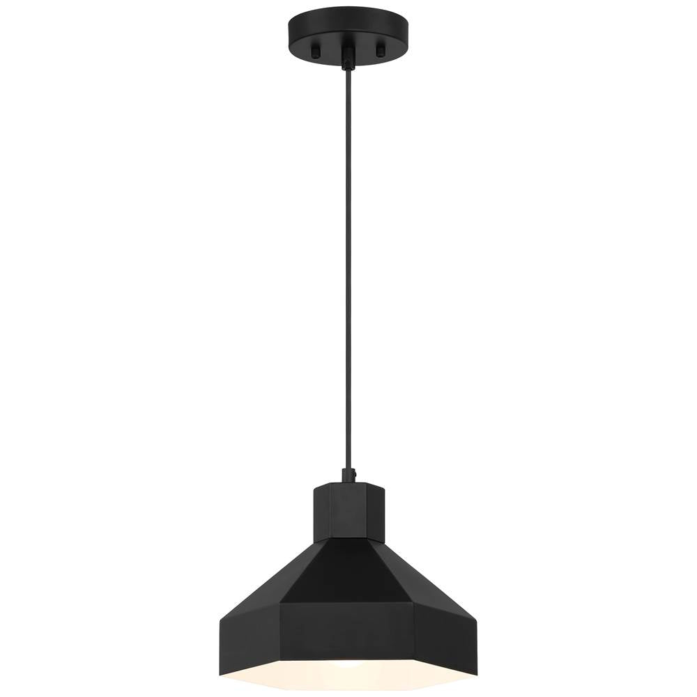 Access Lighting 52088-MBL Matte Black 1 Light Pendant Image 1