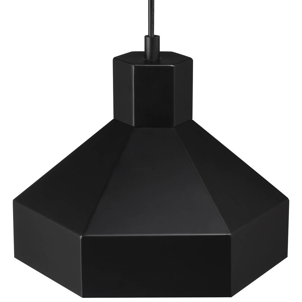 Access Lighting 52088-MBL Matte Black 1 Light Pendant Image 4