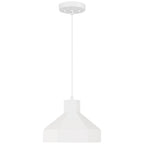 Access Lighting 52088-MWH Matte White 1 Light Pendant Image 4