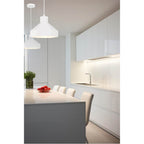 Access Lighting 52088-MWH Matte White 1 Light Pendant Image 3