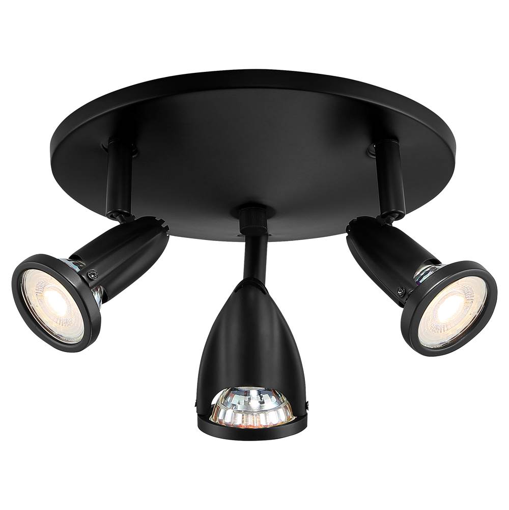 Access Lighting Cobra 3 Light Adjustable Led Flush Mount