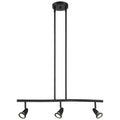 Access Lighting Cobra 3 Light Adjustable Led Pendant Or Semi-flush