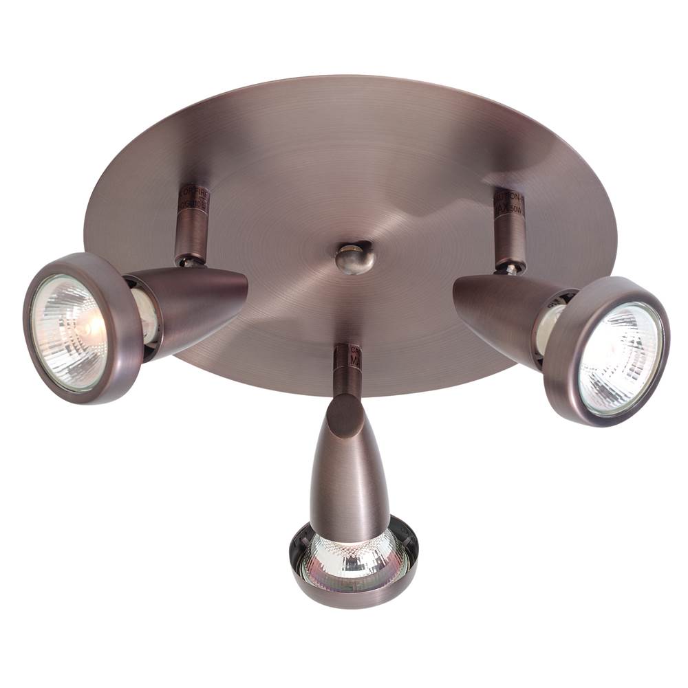 Access Lighting Mirage 3 Light Adjustable Flush Mount