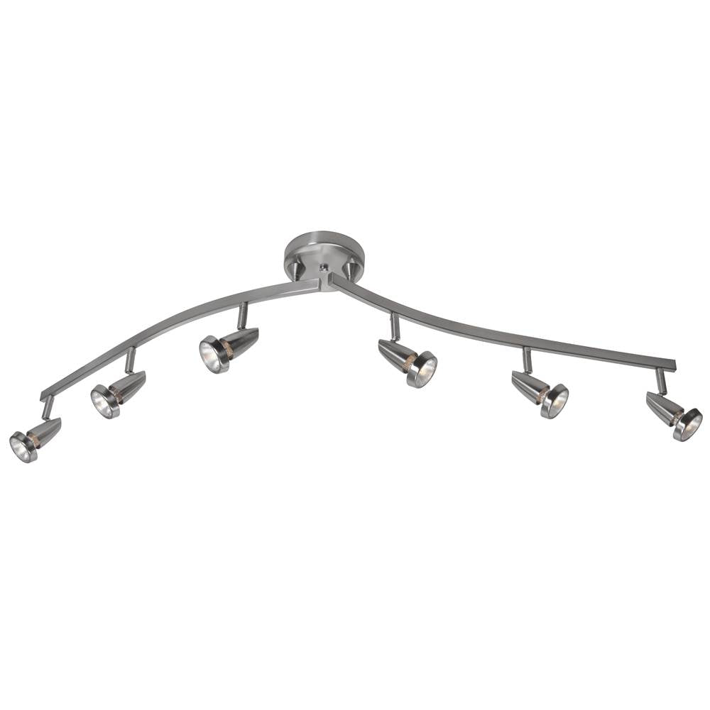 Access Lighting Mirage 6 Light Adjustable Led Track