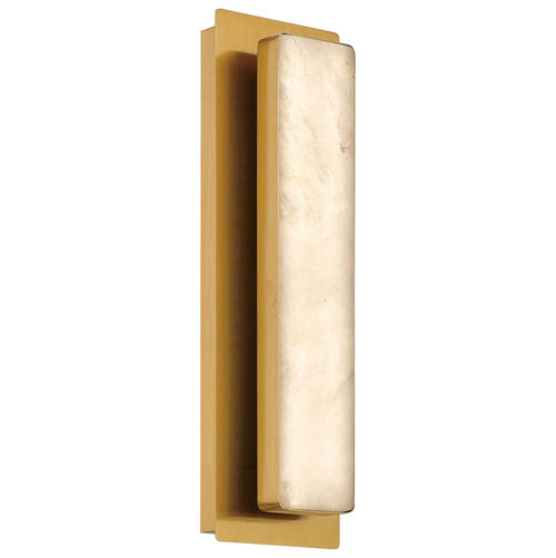 Access Lighting 61061LEDDCS-ABB/ALB Antique Brushed Brass 5cct Led Wall Sconce Image 1