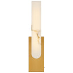 Access Lighting 61071LEDDCS-ABB/ALB Antique Brushed Brass 5cct Led Wall Sconce Image 7