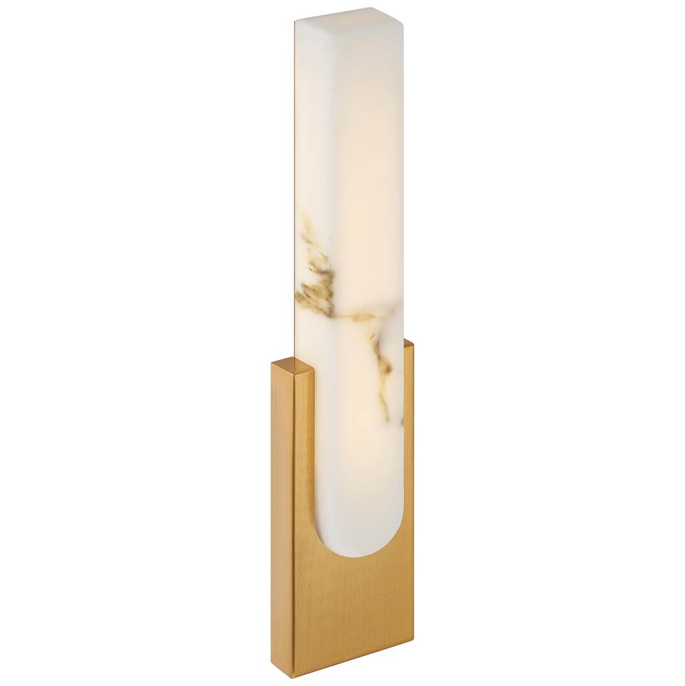 Access Lighting 61071LEDDCS-ABB/ALB Antique Brushed Brass 5cct Led Wall Sconce Image 4