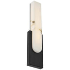 Access Lighting 61071LEDDCS-BL/ALB Black 5cct Led Wall Sconce Image 4