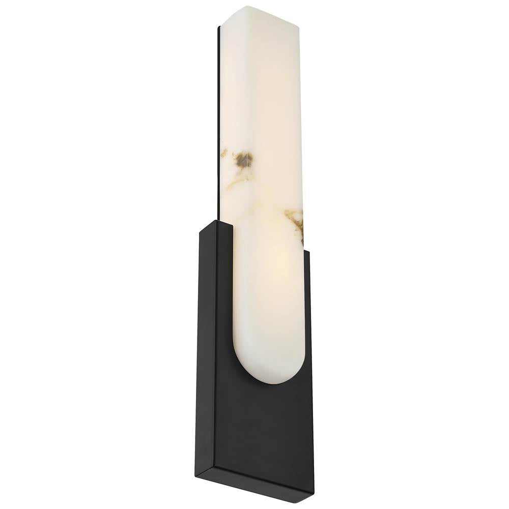 Access Lighting 61071LEDDCS-BL/ALB Black 5cct Led Wall Sconce Image 4