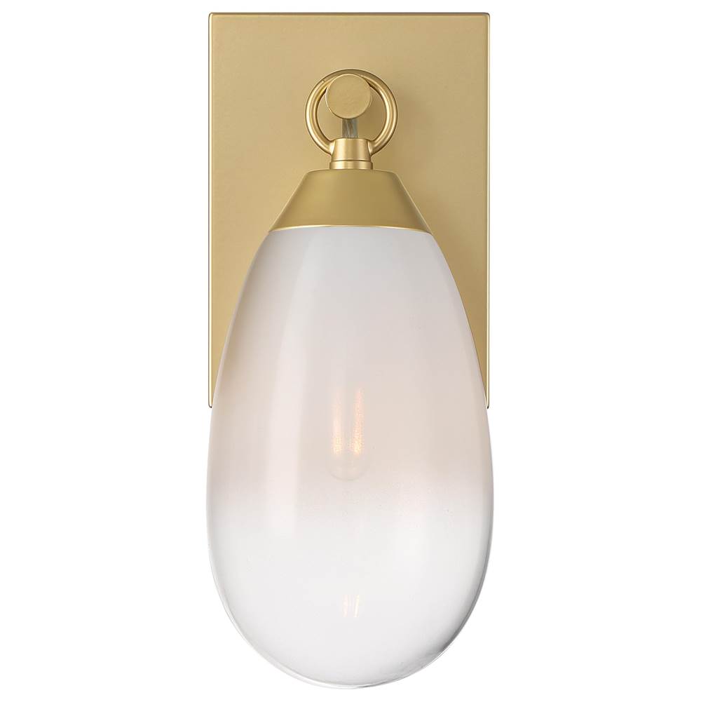 Access Lighting 61101LEDDLP-AB/CFR Antique Brass 1 Light Wall Sconce Image 6