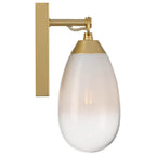 Access Lighting 61101LEDDLP-AB/CFR Antique Brass 1 Light Wall Sconce Image 5
