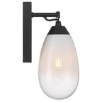 Access Lighting 61101LEDDLP-BL/CFR Black 1 Light Wall Sconce Image 6