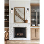 Access Lighting 61101LEDDLP-BL/CFR Black 1 Light Wall Sconce Image 2