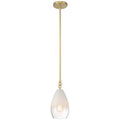 Access Lighting 61106-AB/CFR Antique Brass 1 Light Pendant Image 1