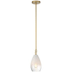 Access Lighting 61106-AB/CFR Antique Brass 1 Light Pendant Image 8