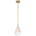 Access Lighting 61106-AB/CFR Antique Brass 1 Light Pendant Image 7