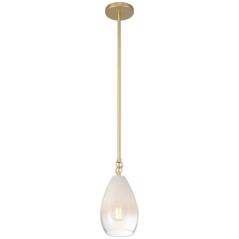 Access Lighting 61106-AB/CFR Antique Brass 1 Light Pendant Image 7