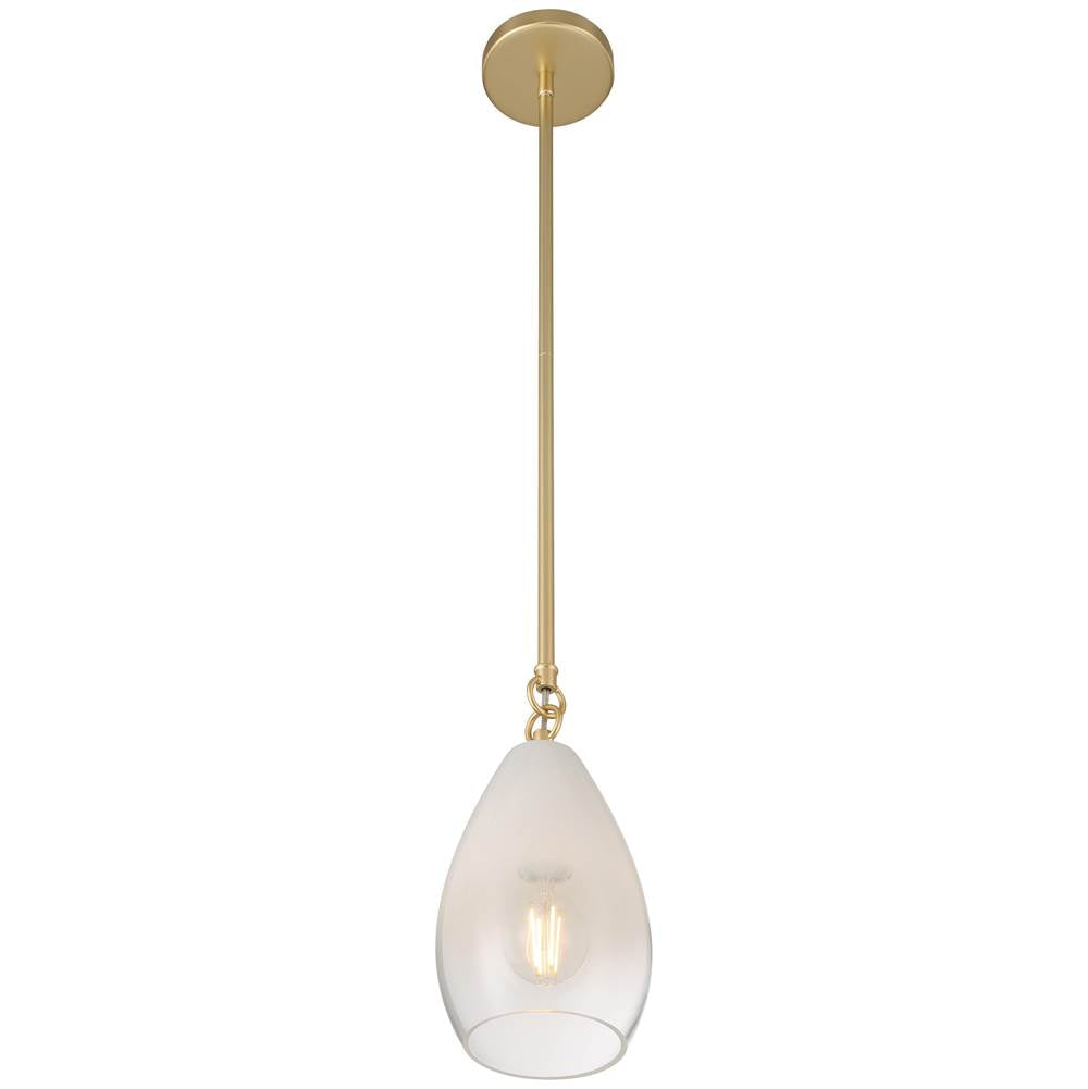 Access Lighting 61106-AB/CFR Antique Brass 1 Light Pendant Image 6