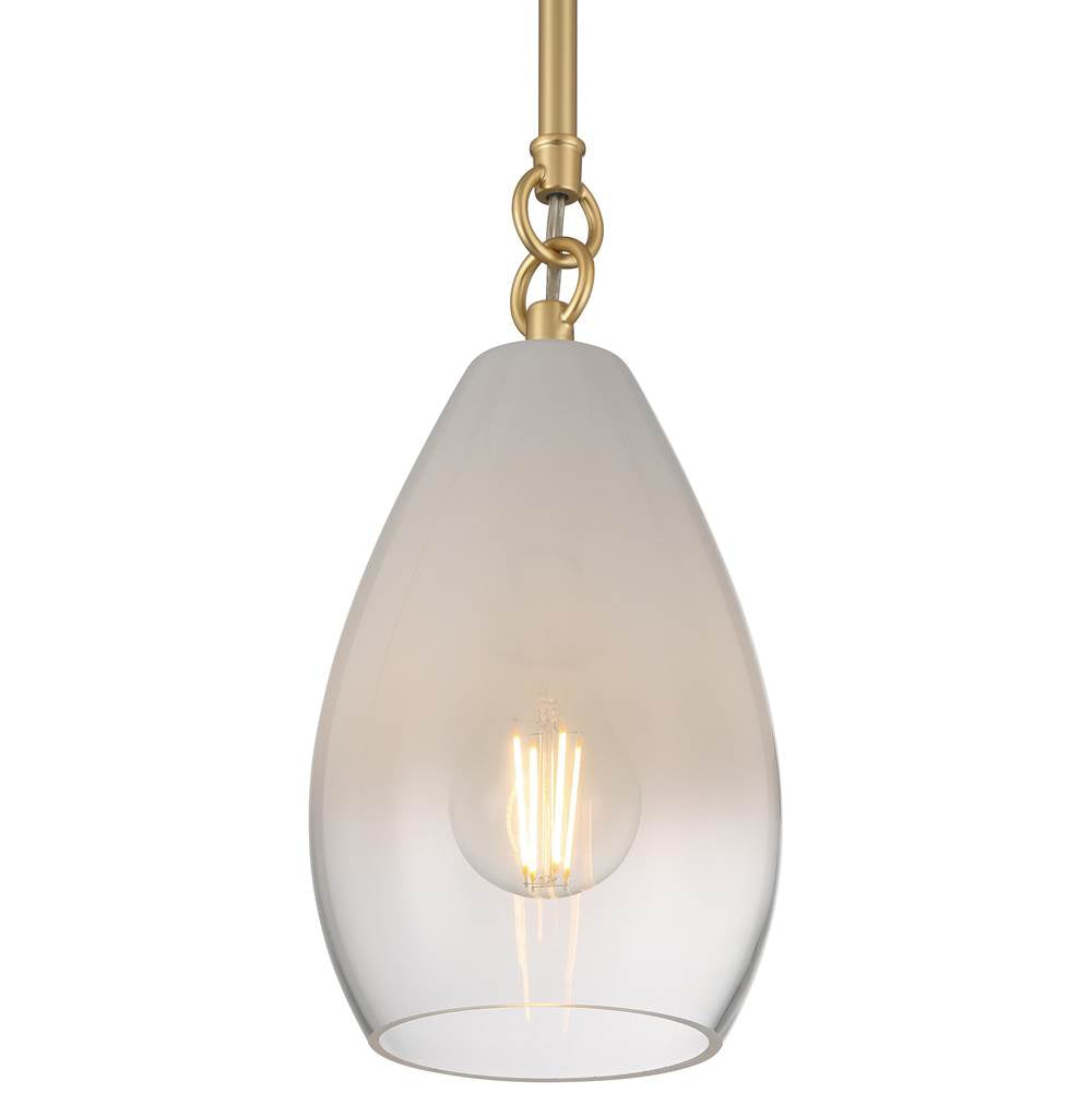 Access Lighting 61106-AB/CFR Antique Brass 1 Light Pendant Image 5