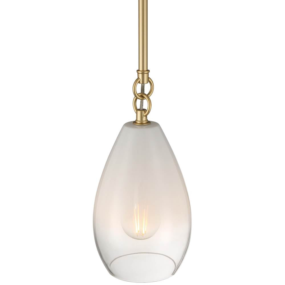 Access Lighting 61106-AB/CFR Antique Brass 1 Light Pendant Image 4