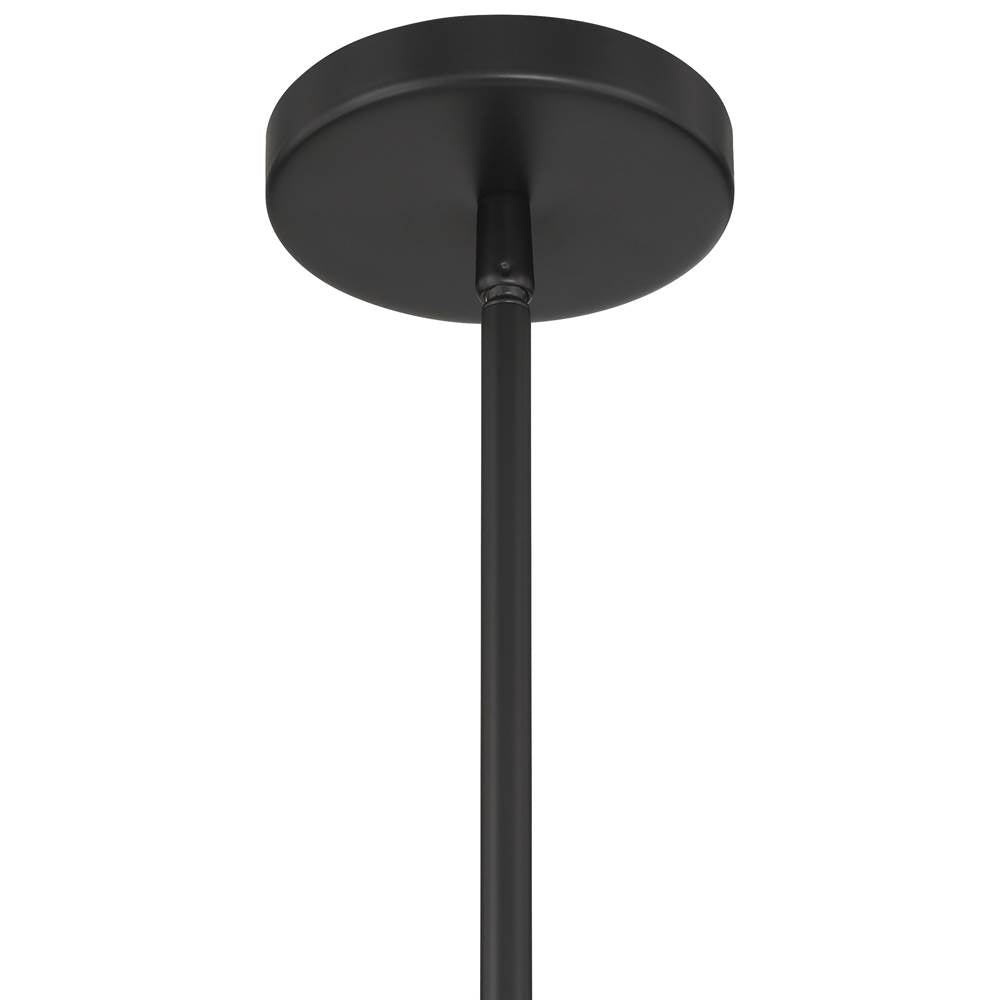 Access Lighting 61106-BL/CFR Black 1 Light Pendant Image 3