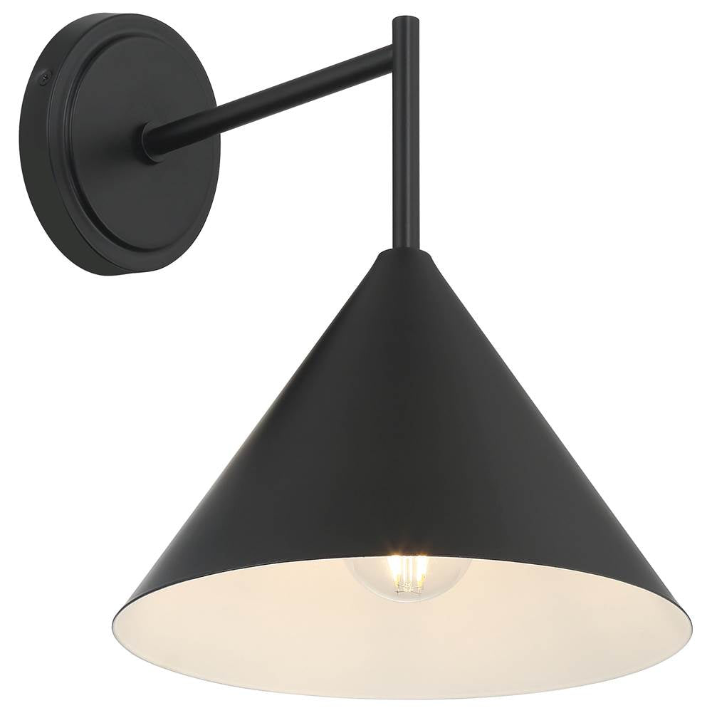 Access Lighting 61111-MBL Matte Black 1 Light Wall Sconce Image 4