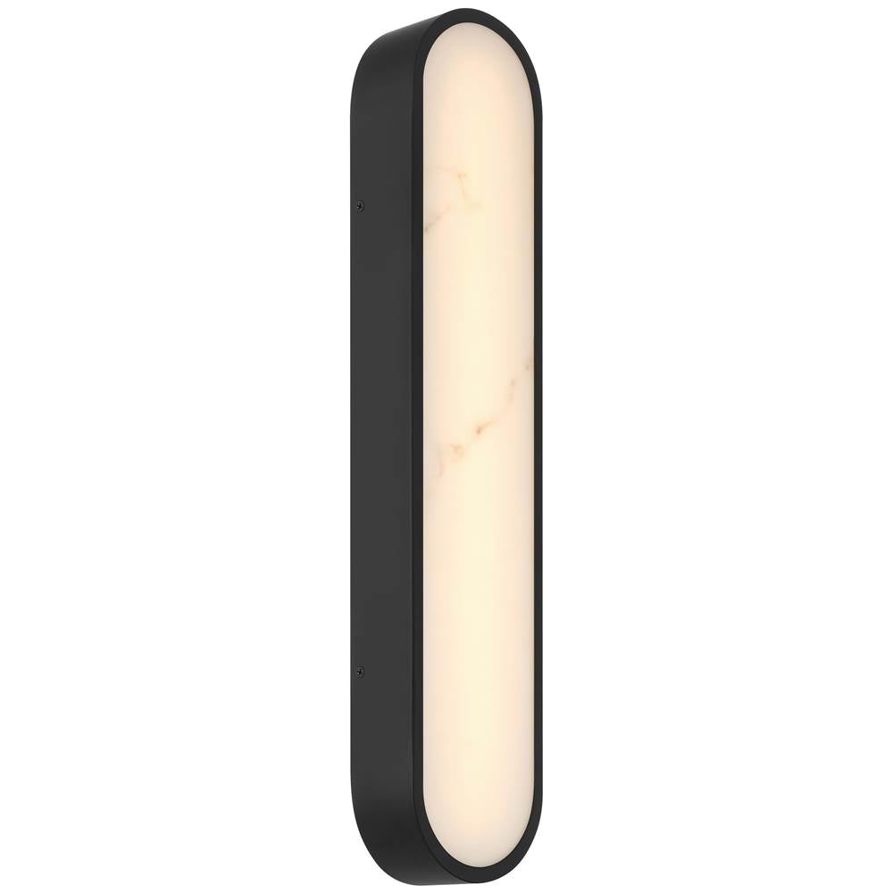 Access Lighting 61113LEDDCS-BL/ALB Black 3cct Led Wall Sconce Image 1