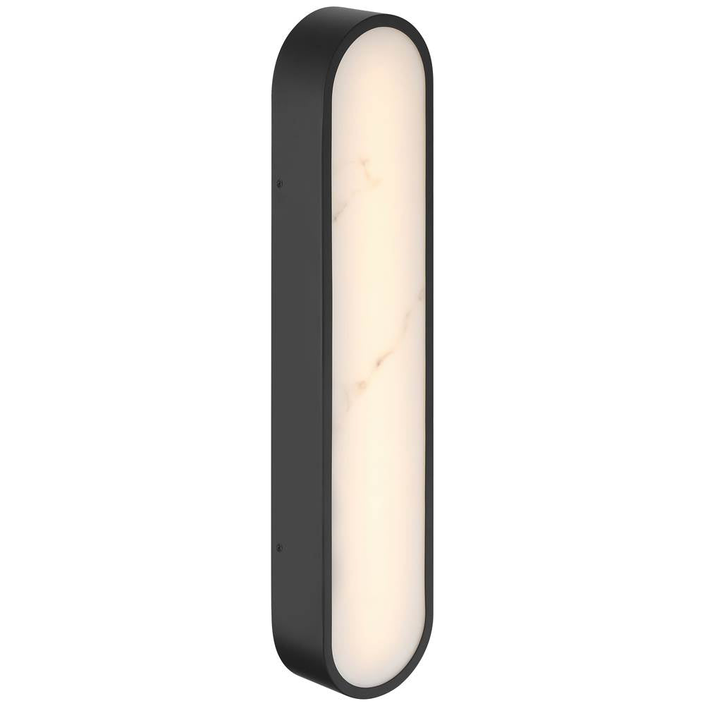 Access Lighting 61113LEDDCS-BL/ALB Black 3cct Led Wall Sconce Image 4