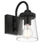 Access Lighting 62021-BL/CLR Black 1 Light Wall Sconce Image 6