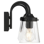 Access Lighting 62023-BL/CLR Black 3 Light Vanity Image 4