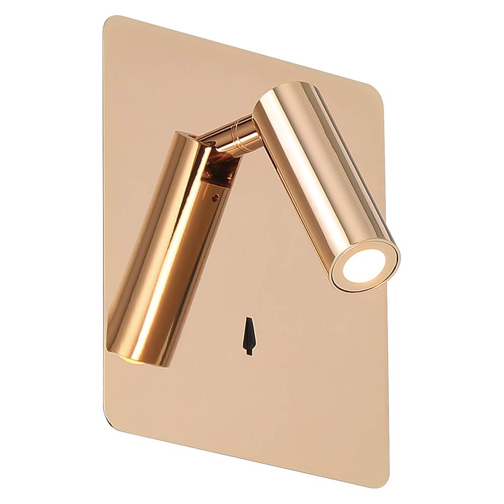 Access Lighting 62087LED-GLD Gold Villa Led Reading Light Image 4