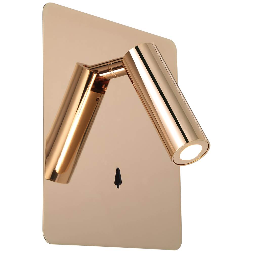 Access Lighting 62087LED-GLD Gold Villa Led Reading Light Image 3