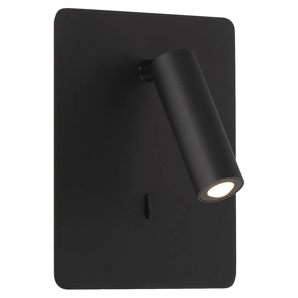 Access Lighting 62087LED-MBL Matte Black Villa Led Reading Light Image 1