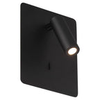 Access Lighting 62087LED-MBL Matte Black Villa Led Reading Light Image 5