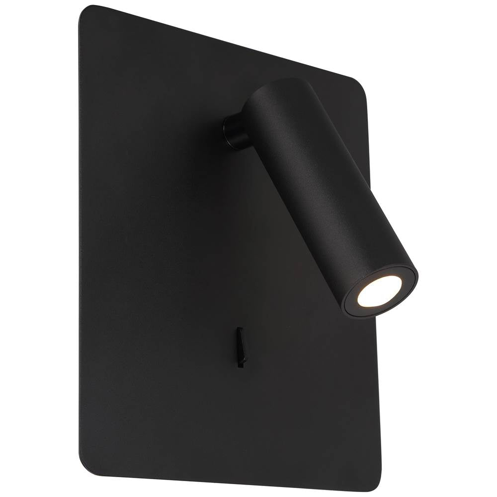 Access Lighting 62087LED-MBL Matte Black Villa Led Reading Light Image 4