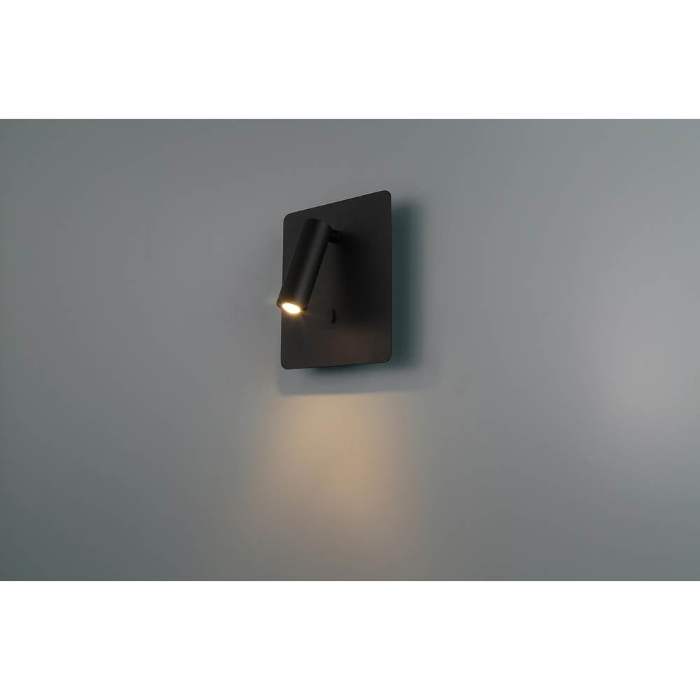 Access Lighting 62087LED-MBL Matte Black Villa Led Reading Light Image 3