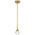 Access Lighting 62115LEDDCS-ABB/CRY Antique Brushed Brass 3cct Led Pendant Image 1
