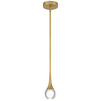 Access Lighting 62115LEDDCS-ABB/CRY Antique Brushed Brass 3cct Led Pendant Image 1
