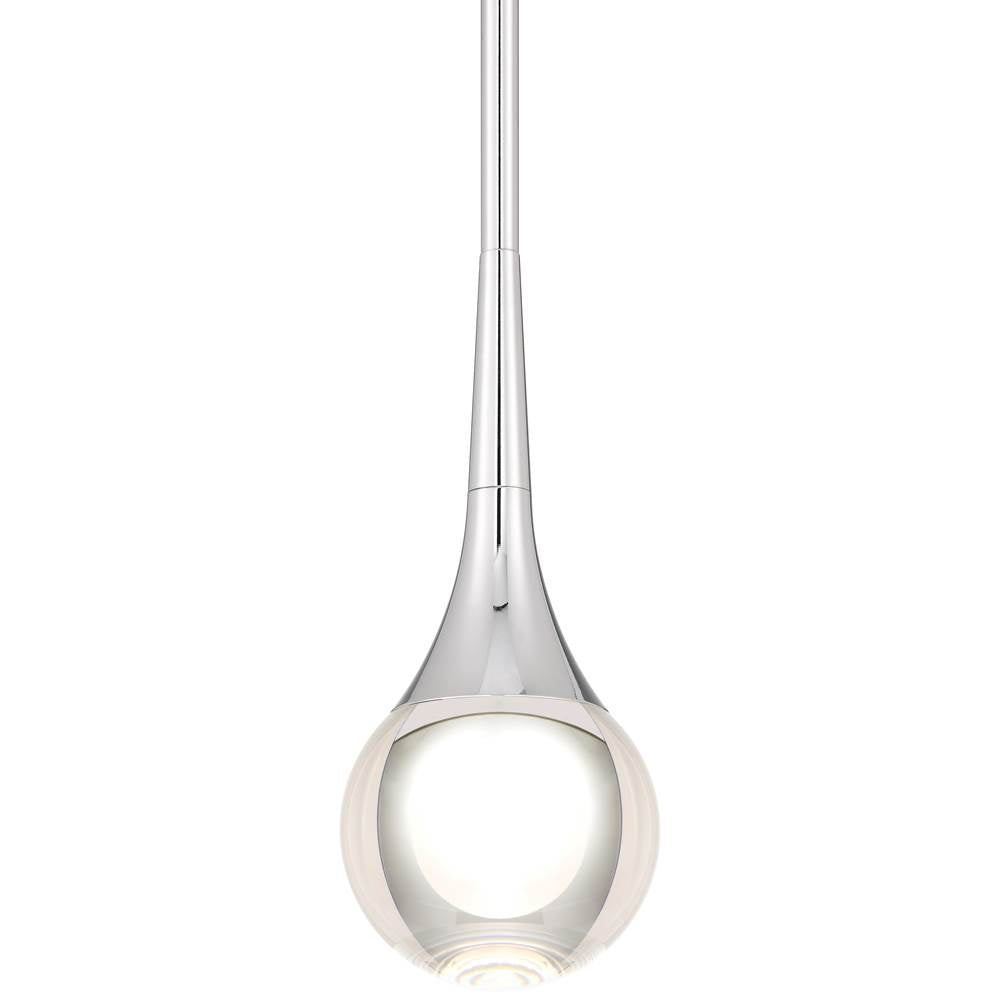 Access Lighting 62115LEDDCS-CH/CRY Chrome 3cct Led Pendant Image 4
