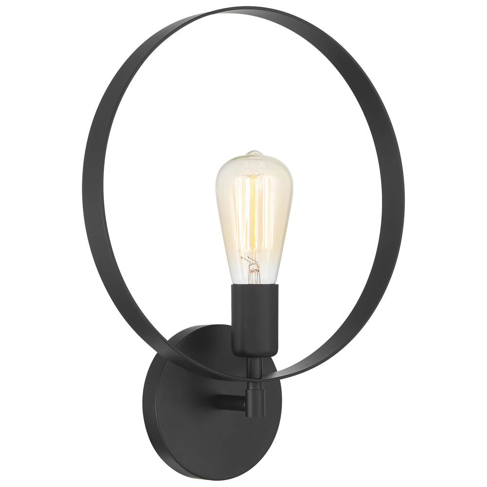 Access Lighting 62239-MBL Matte Black 1 Light Wall Sconce Image 1