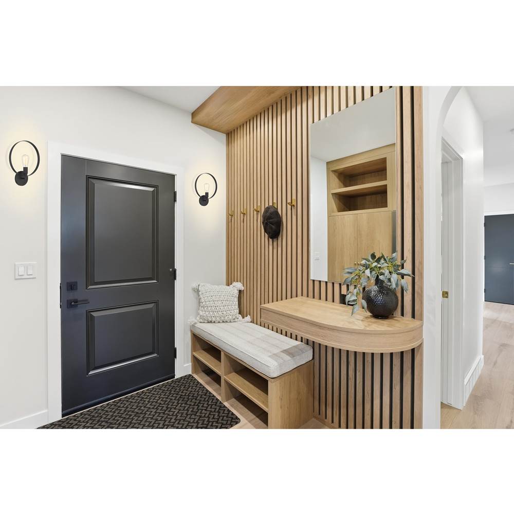 Access Lighting 62239-MBL Matte Black 1 Light Wall Sconce Image 2