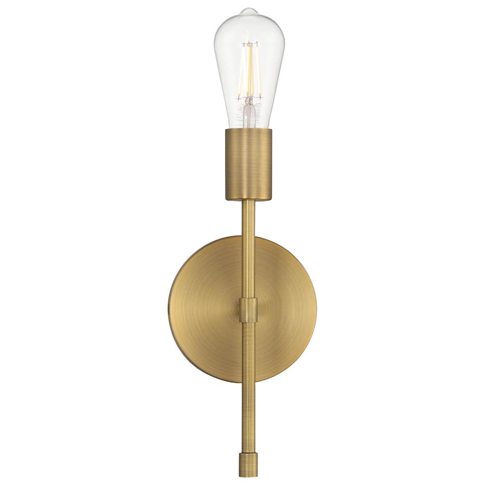 Access Lighting 62318LEDDLP-ABB Antique Brushed Brass 1 Light Led Wall Sconce Image 3