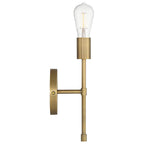 Access Lighting 62318LEDDLP-ABB Antique Brushed Brass 1 Light Led Wall Sconce Image 5